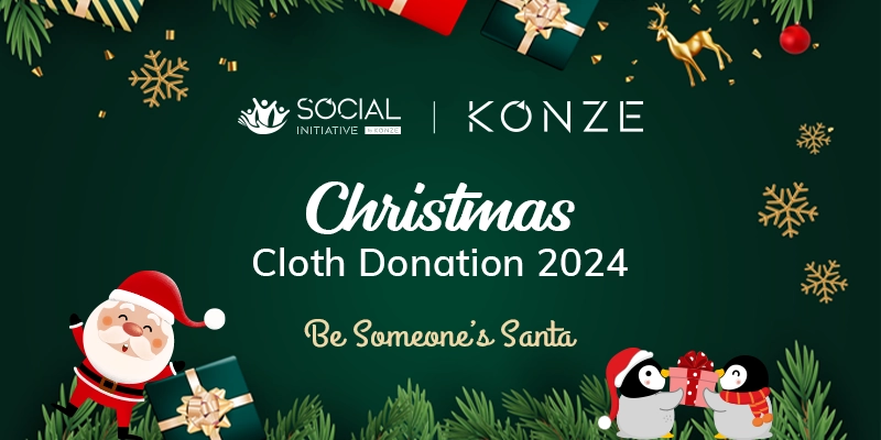 KONZE Christmas Cloth Donation Drive 2024